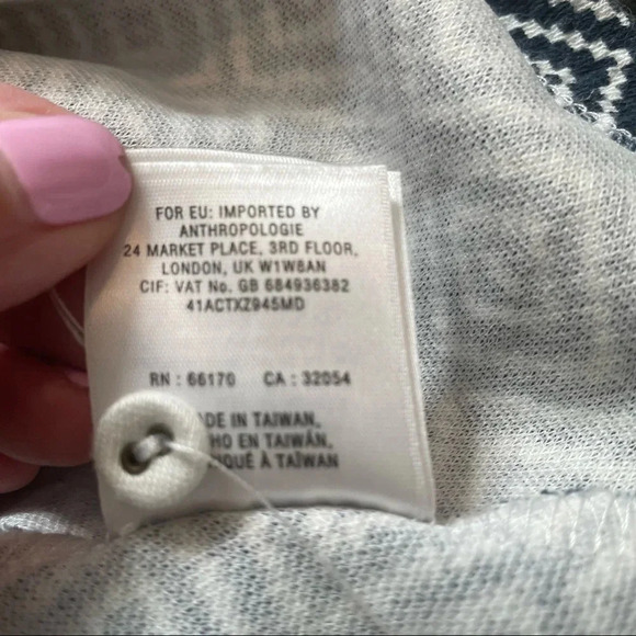 Anthropologie Postage Stamp Cut Out Dress - Picture 5 of 8